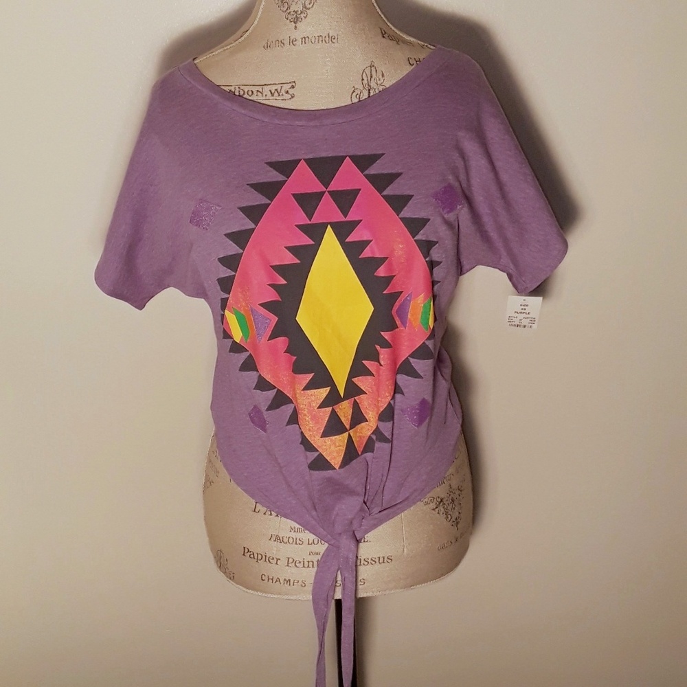 Vintage Style Tribal Graphic Tee